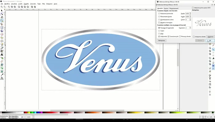 Eliminare i punti sovrapposti o superflui per ottimizzare ulteriormente il peso del file.