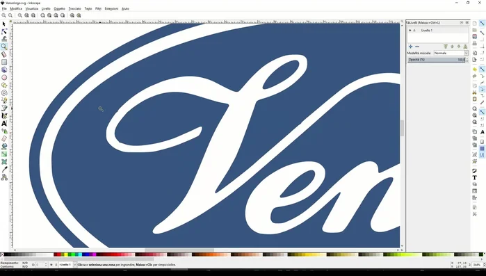 Eliminare i punti sovrapposti o superflui per ottimizzare ulteriormente il peso del file.