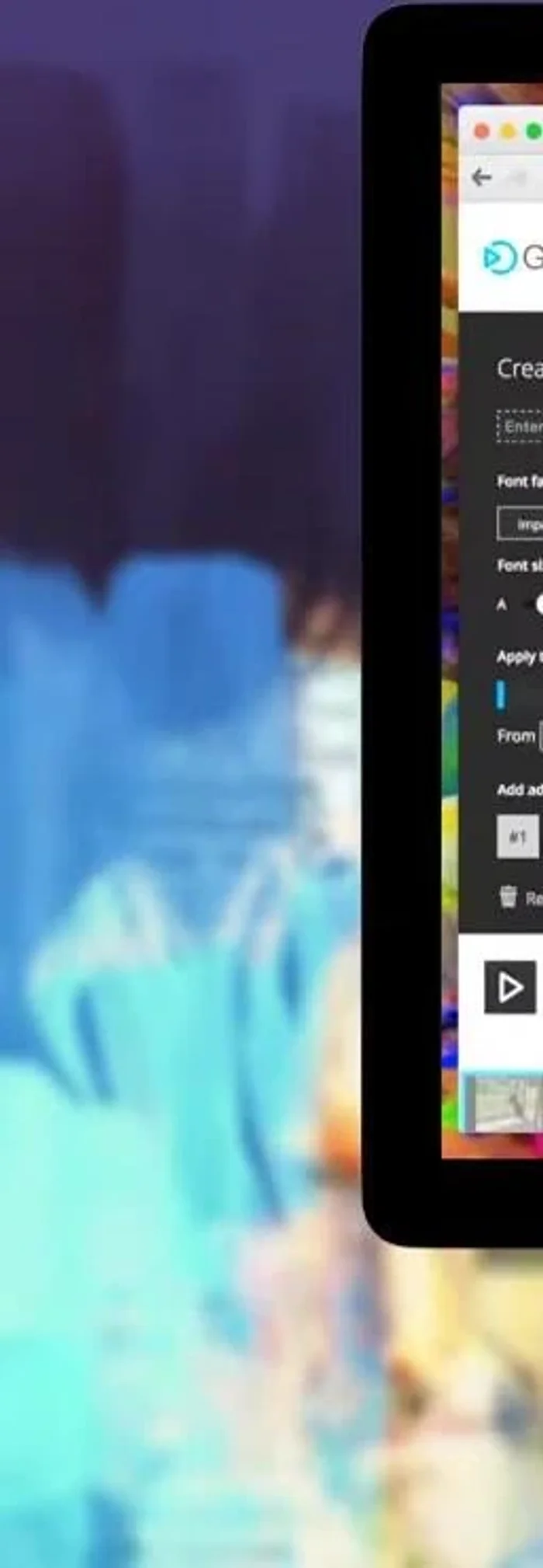 Modifica i frame (se necessario).