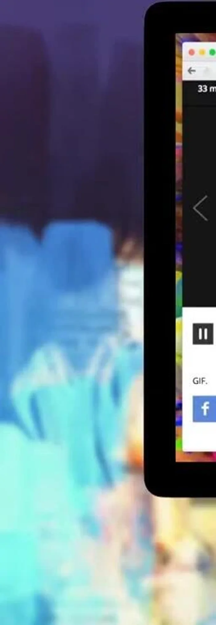 Clicca su "View GIF", copia l'URL e incollalo nel tuo browser per visualizzare e salvare la GIF.