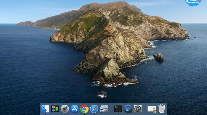 Aprire il Terminale (Cerca 'Terminale' nella Spotlight).