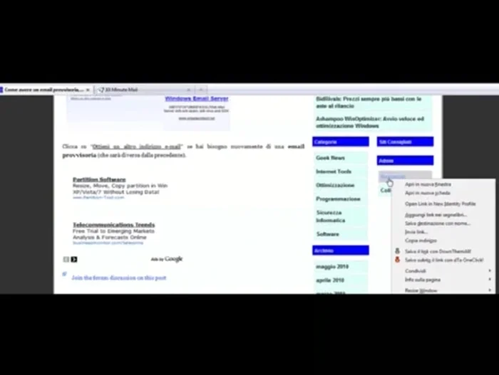 Completa la registrazione.