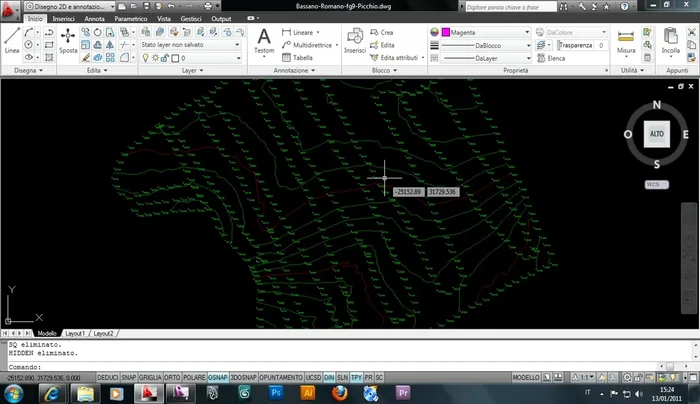 Salvare il file DWG pulito.