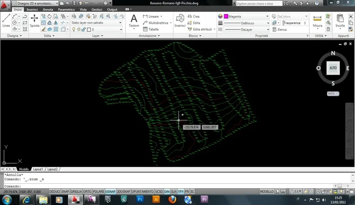 Salvare il file DWG pulito.