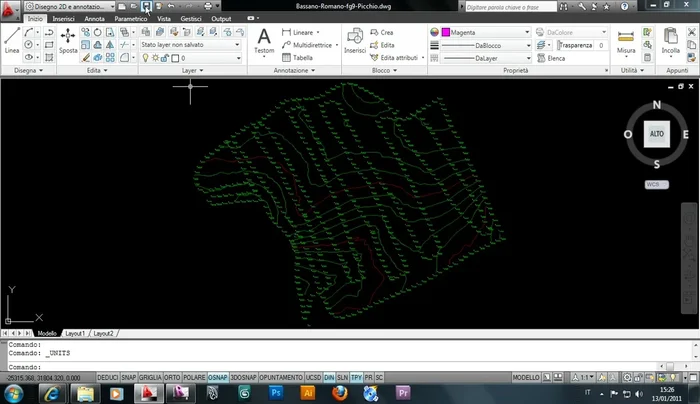 Salvare il file DWG pulito.