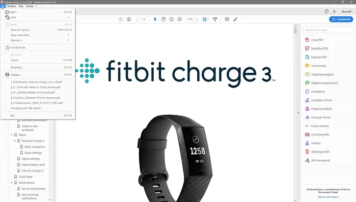 Andare su 'Proprietà' e poi su 'Protezione'.