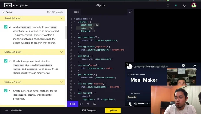 Dimostrazione di un video tutorial dettagliato per un progetto.