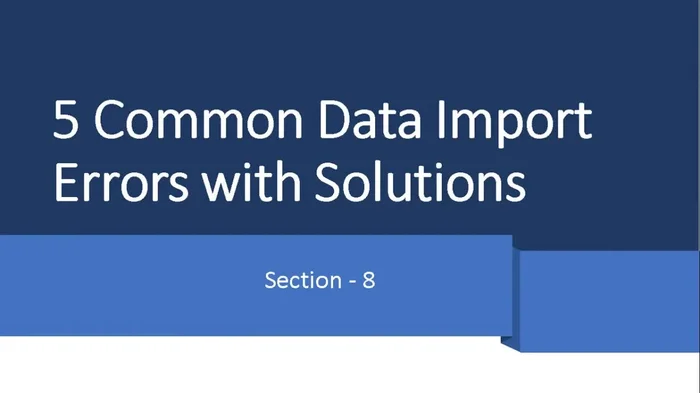 Identificare la causa dell'errore di importazione dati. Potrebbe essere dovuto a problemi di rete, sistema operativo, non conformità dello schema, timeout di query, file sorgente mancante o dati non formattati come tabella.
