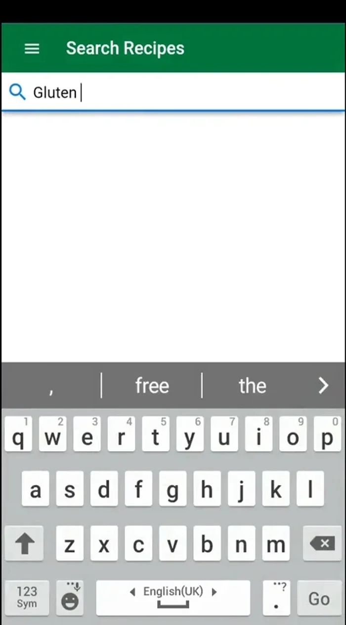 Utilizza il motore di ricerca integrato per trovare nuove ricette in base ai tuoi criteri (es. "muffin senza glutine").