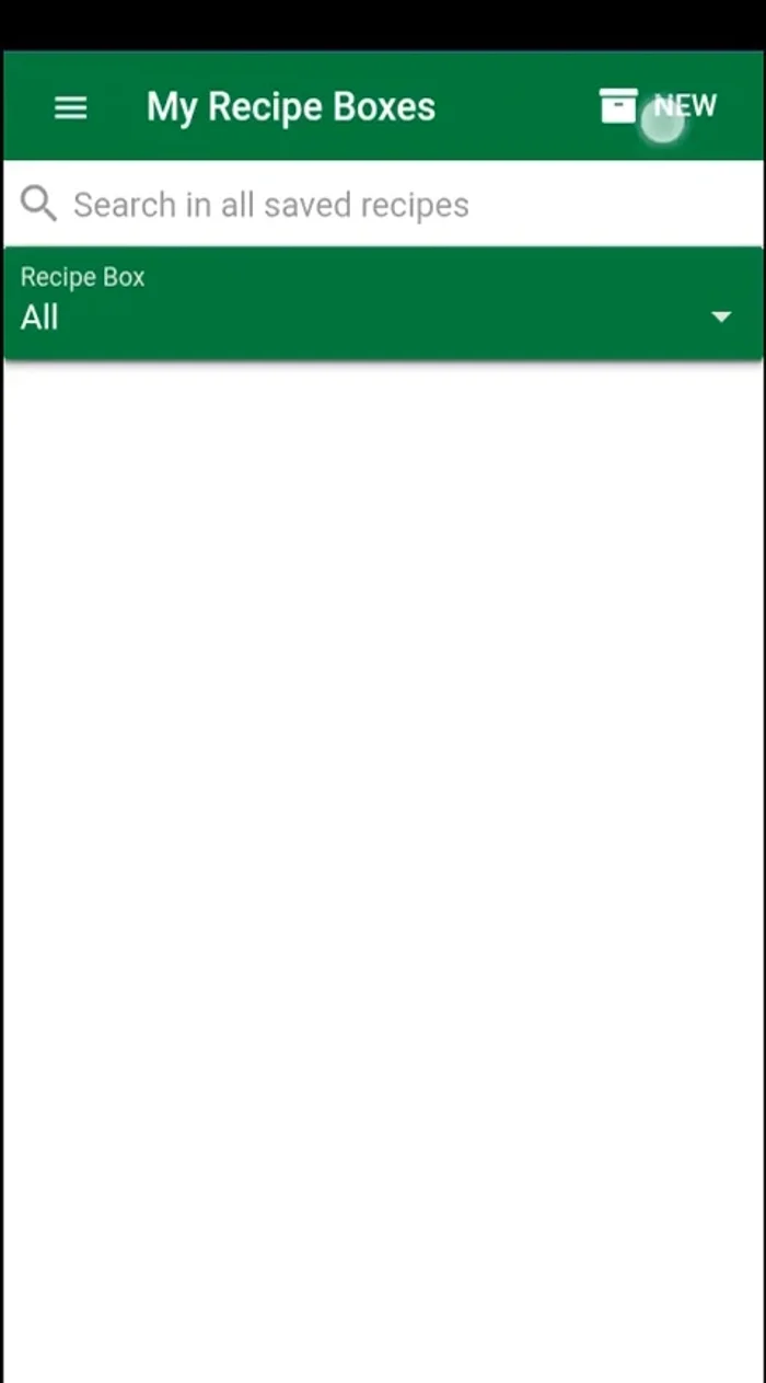 Crea e organizza le tue ricette personalizzate nelle "scatole di ricette": aggiungi titolo, immagine, ingredienti, istruzioni e numero di porzioni.