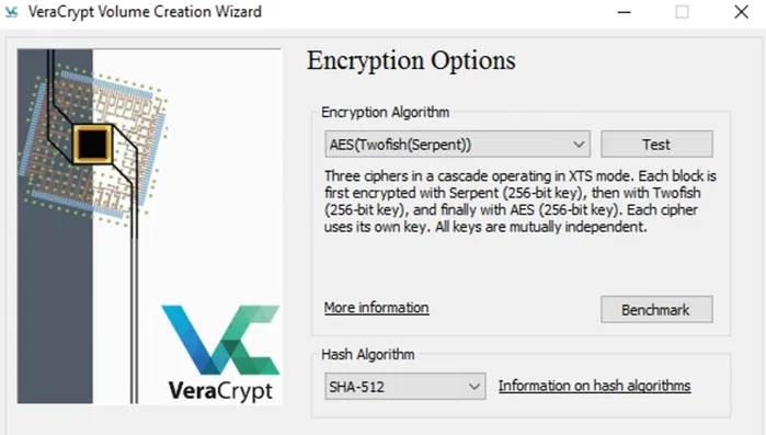 Selezionare 'Crea un contenitore cifrato' e specificare la cartella del servizio Cloud remoto.