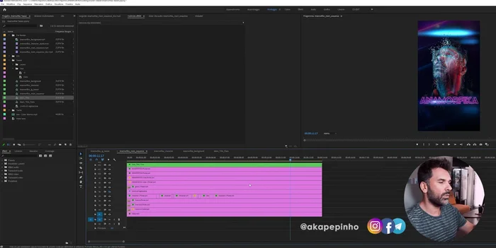 Nidificare i livelli della timeline in sequenze separate per ridurre la complessità del rendering.