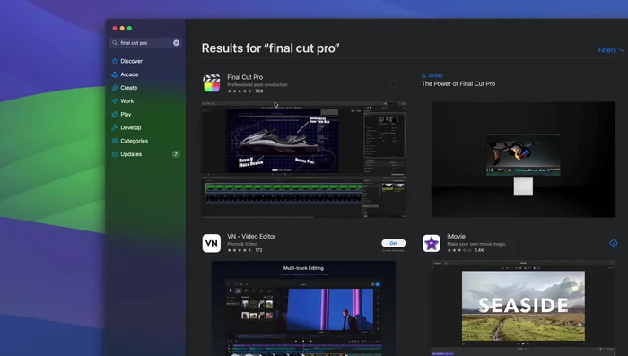 Una volta trovata l'app, clicca sull'opzione di aggiornamento.