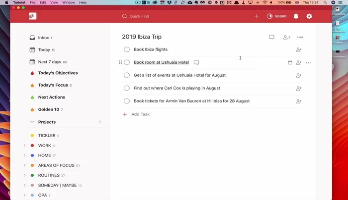 Aggiungi date di scadenza alle attività.