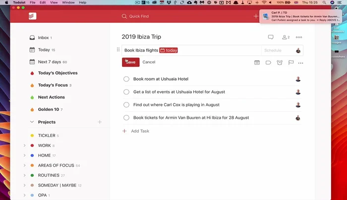 Aggiungi date di scadenza alle attività.