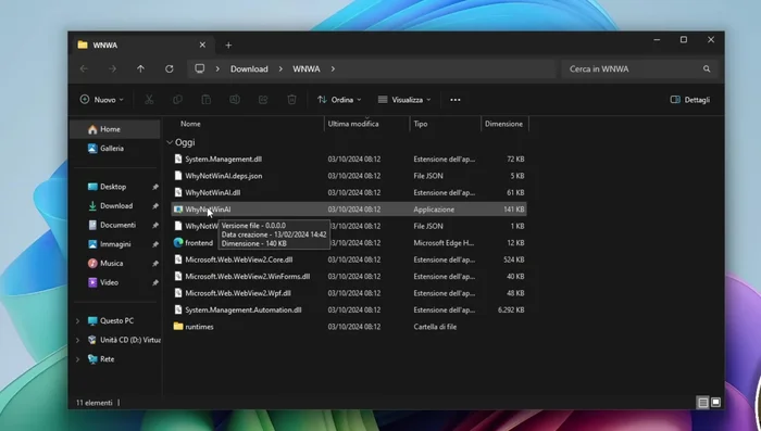 Fare doppio click sul file .NET appena scaricato e cliccare "Installa".