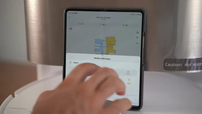 Imposta la sequenza di pulizia delle stanze.
