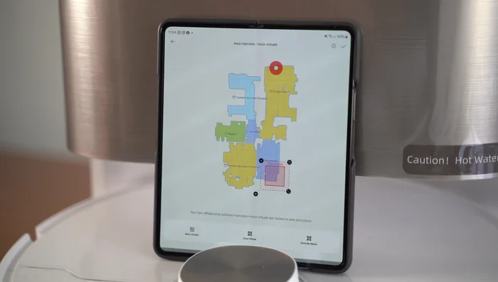 Imposta la sequenza di pulizia delle stanze.