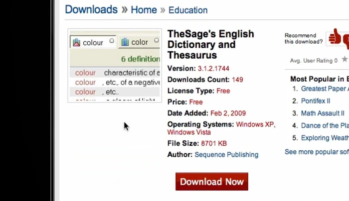 Clicca sul pulsante "Scarica ora".