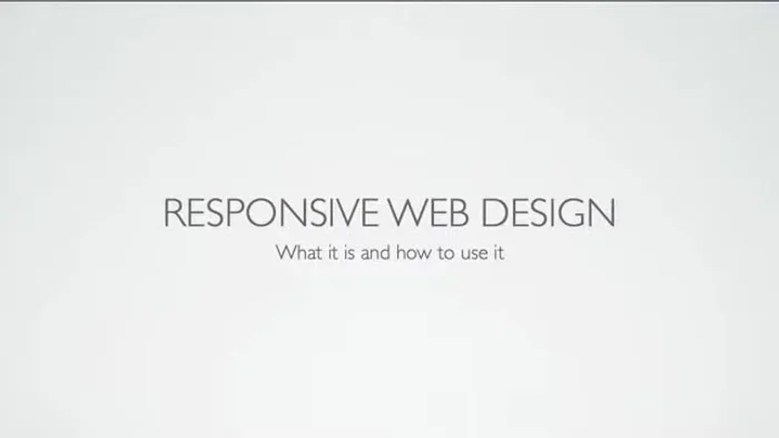 Comprendere il Web Design Responsivo: sviluppo front-end chiaro, semplice, HTML valido e CSS pulito.