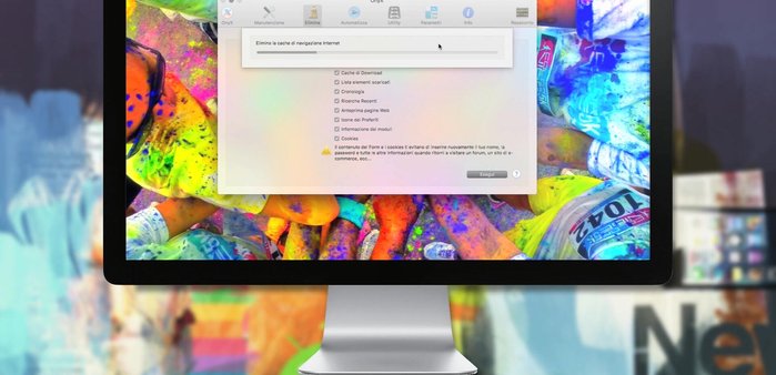 Avviare Onyx, selezionare "Internet" e poi cliccare "Esegui" per eliminare tutti i dati dei browser.