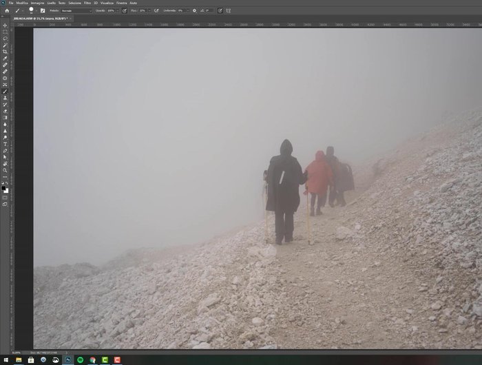 Seleziona il livello da fondere.