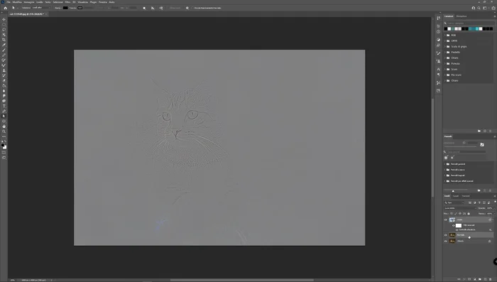 Imposta il metodo di fusione del gruppo su "Sovrapponi".
