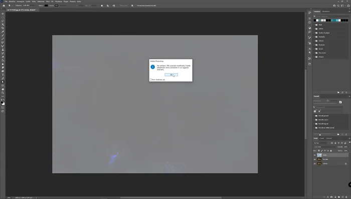 Applica "Converti in oggetto avanzato" (Filtro > Converti per filtri avanzati) per poter regolare i parametri in seguito.