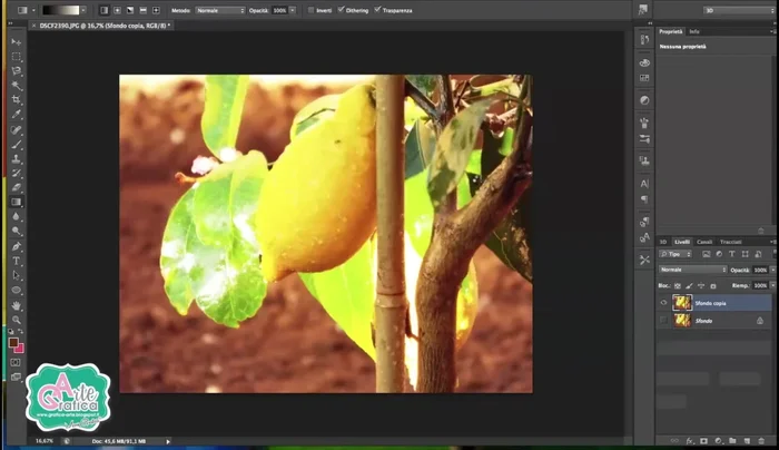 Aggiustare i canali Ciano e Nero per affinare il risultato.
