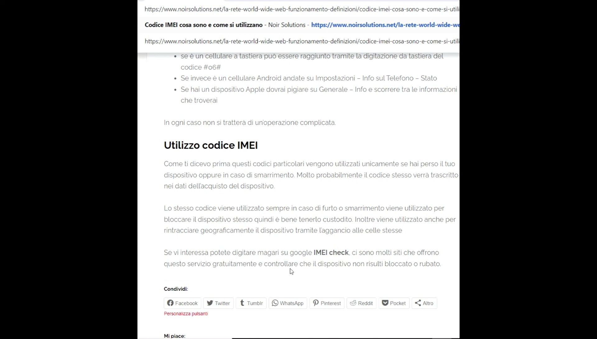 Come Trovare il Tuo IMEI: Guida Completa per Smartphone e Tablet