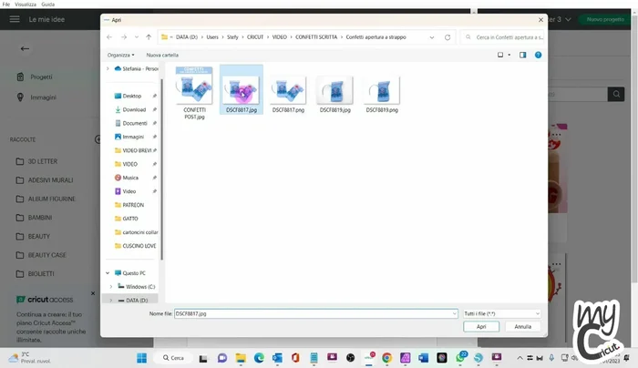 Aggiungere etichette (tag) per migliorare la ricerca (es. "Battesimo", "Baby").