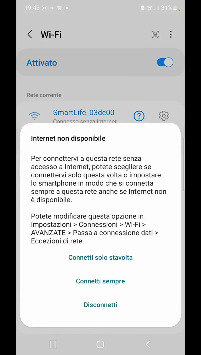 Dai un nome alla tua telecamera.