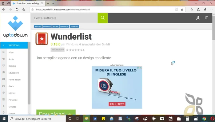 Installa Wunderlist: Una volta scaricato il file di installazione, esegui il programma e segui le istruzioni a schermo.