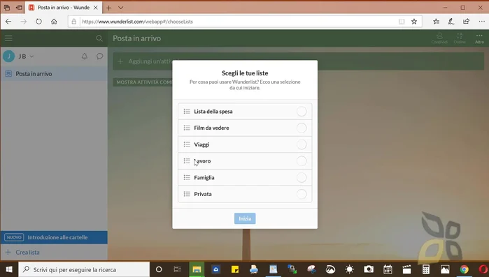 Dai un nome alla tua lista (es. 'Lista della spesa', 'Compiti universitari').