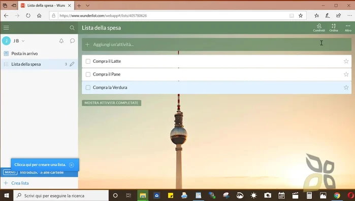 Clicca su 'Condividi' e aggiungi gli indirizzi email delle persone con cui vuoi collaborare.