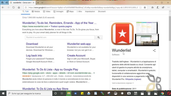 Installa Wunderlist: Una volta scaricato il file di installazione, esegui il programma e segui le istruzioni a schermo.
