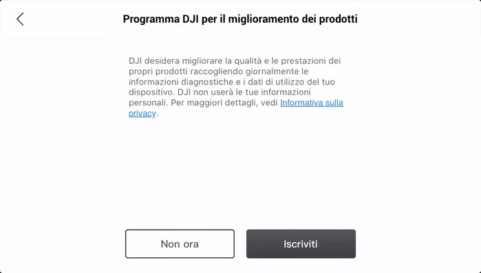 Effettuare il login con email e password