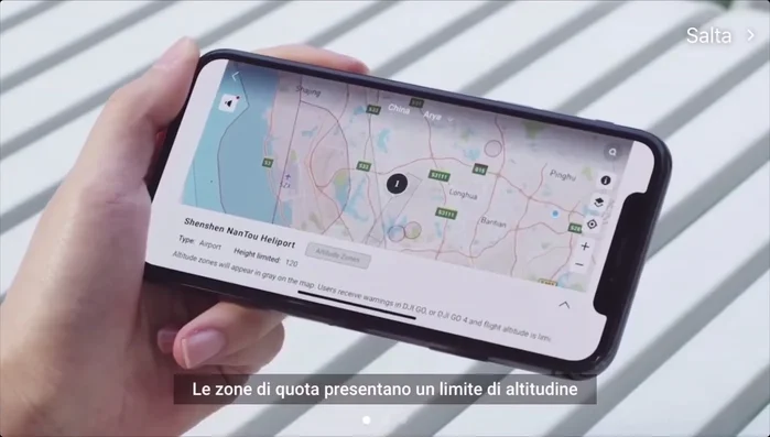 Visualizzare il tutorial introduttivo sull'utilizzo del drone (opzionale, ma consigliato)