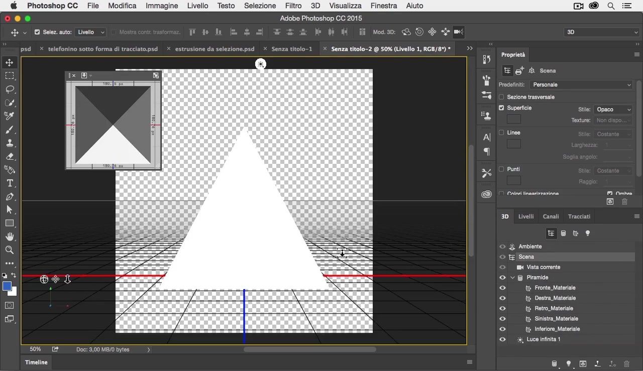 Crea Oggetti 3D in Photoshop: Guida Completa con Esempio Pratico