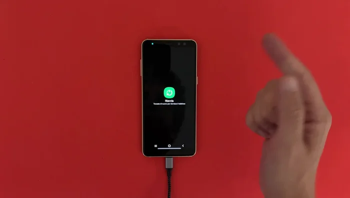 Riavviare il telefono dopo la riparazione.