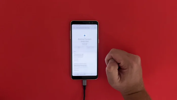 Aprire l'app e cliccare su "Arresto forzato"
