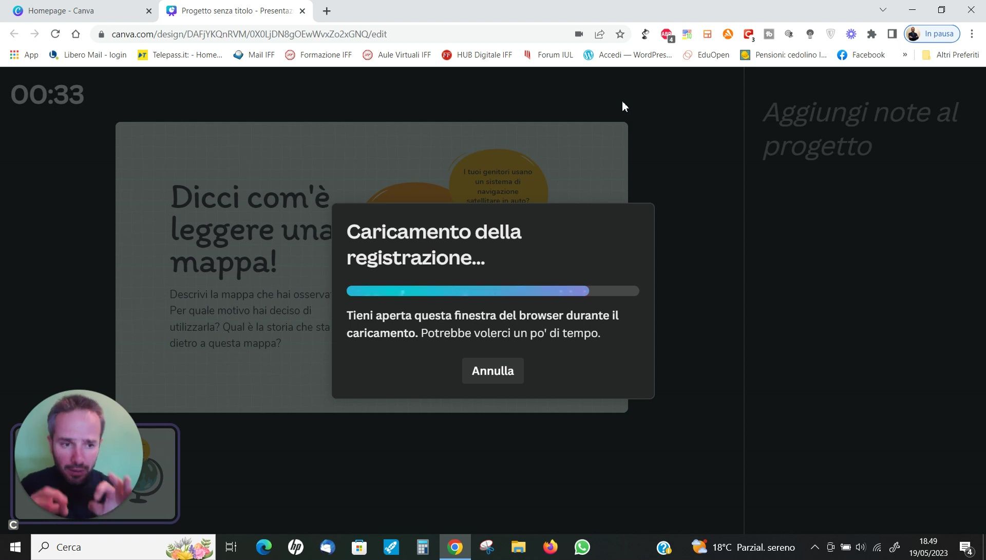 Crea Videocorsi e Presentazioni con Canva: Guida Completa allo Studio di Registrazione