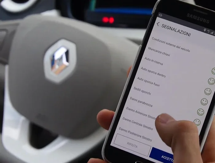 Accettare le condizioni di utilizzo visualizzate nell'app.