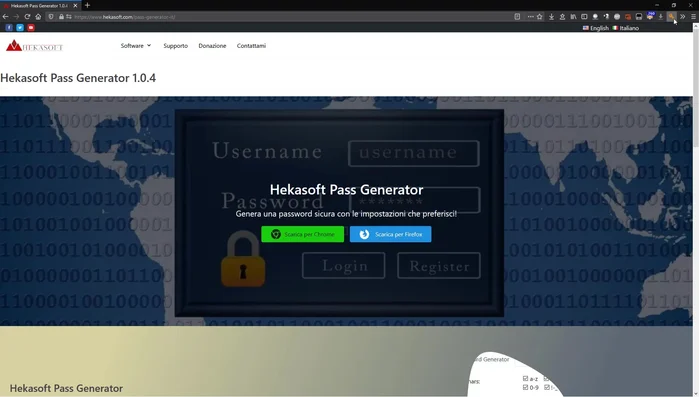 Configurare le impostazioni della password: lunghezza, inclusione di maiuscole, minuscole, numeri e simboli.