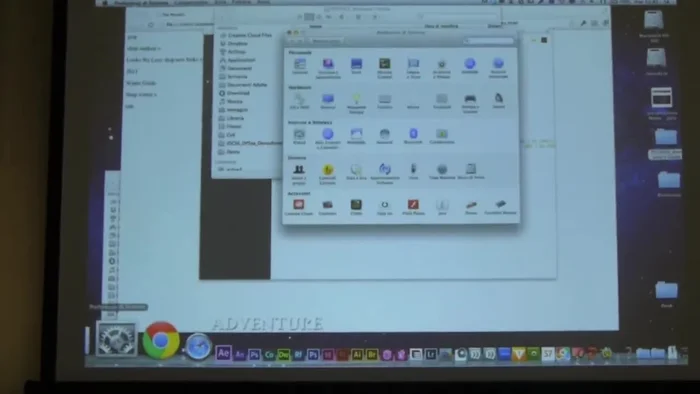 Creazione automatica della cartella Creative Cloud per la sincronizzazione.