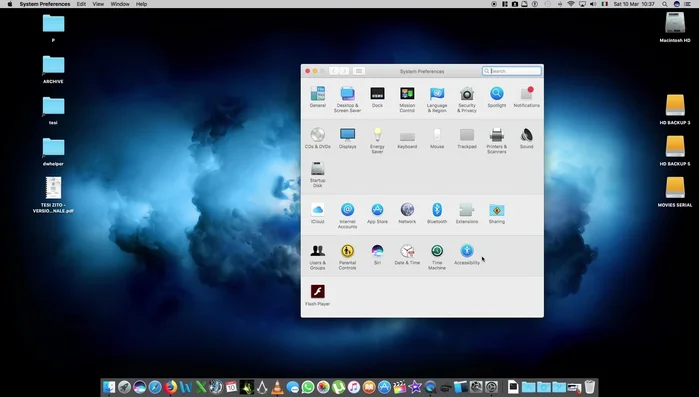 Sbloccare le impostazioni cliccando sul lucchetto e inserendo la password di sistema