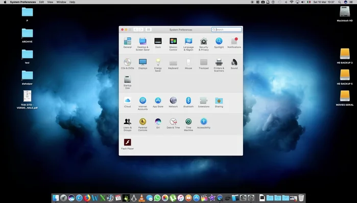 Sbloccare le impostazioni cliccando sul lucchetto e inserendo la password di sistema