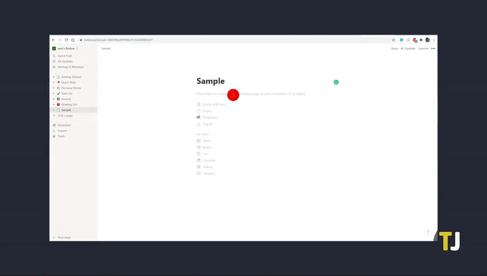Utilizza l'icona a sei punti per trascinare intere righe o sezioni.