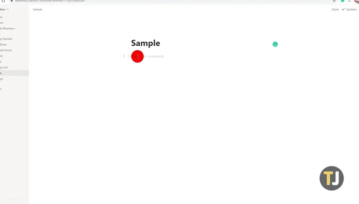 Utilizza l'icona a sei punti per trascinare intere righe o sezioni.