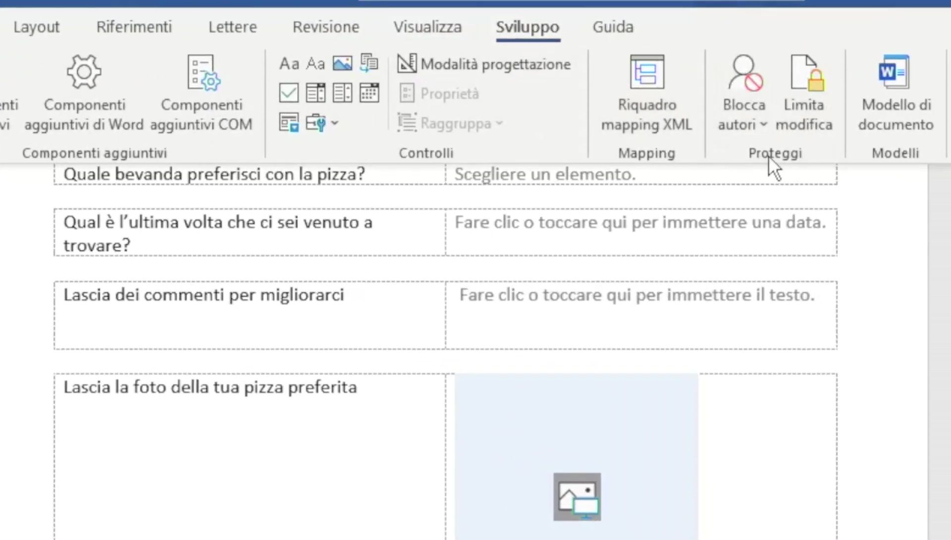 Crea Moduli Compilabili in Word: Guida Completa per Sondaggi e Rilevazioni